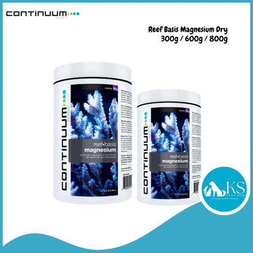 CONTINUUM Reef Basis Magnesium Dry 300g / 600g / 800g Fish & Aquatic