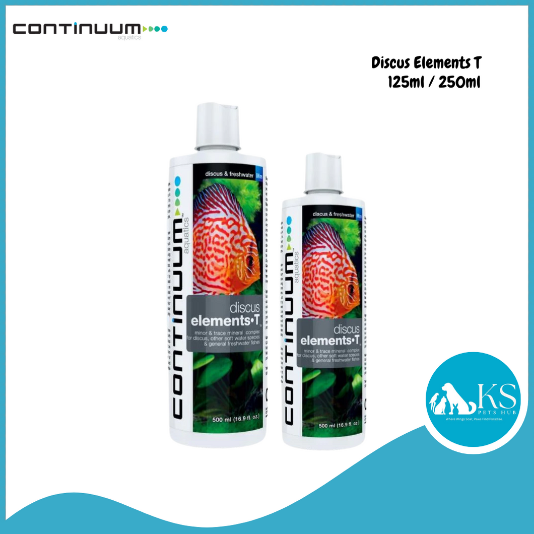 CONTINUUM Discus Elements T 125ml / 250ml Fish & Aquatic