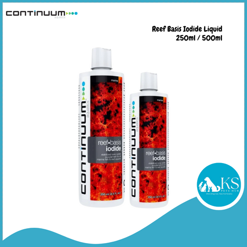 CONTINUUM Reef Basis Iodide Liquid 250ml / 500ml Fish & Aquatic
