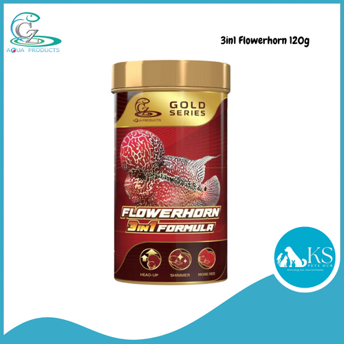 CZ Aqua 3in1 Flowerhorn 120g Fish Feed