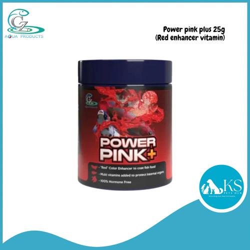 CZ Aqua Power pink plus 25g (Red enhancer vitamin) Fish & Aquatic