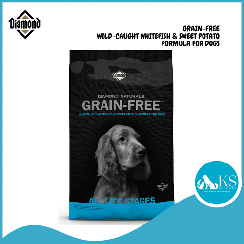 Diamond Naturals Grain Free Wild Caught Whitefish & Sweet Potato Formula for Dogs 5lb(2.27kg)