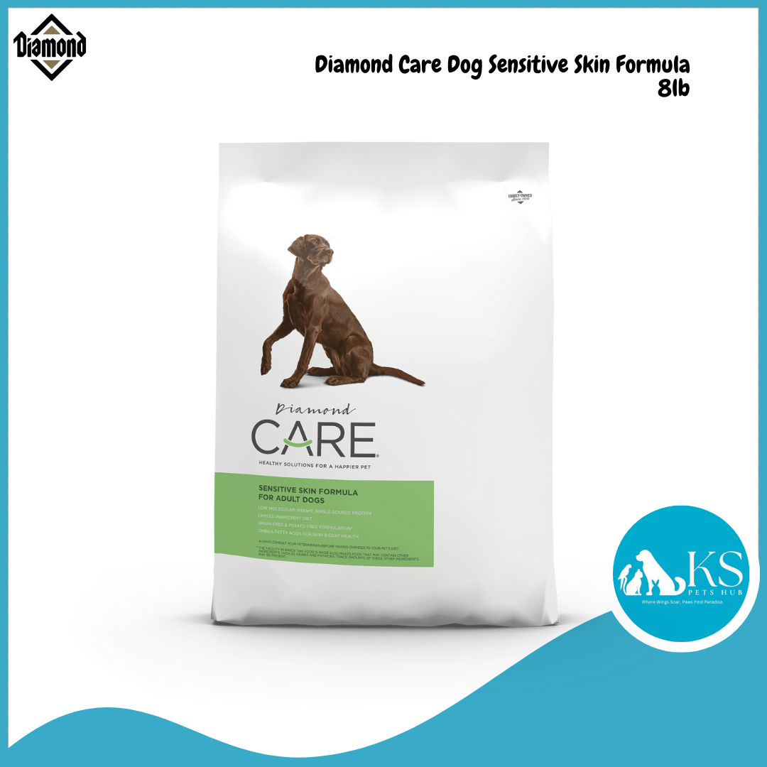 Diamond Care Sensitive Skin Formula for Adult Dog 8lbs Dog Feed
