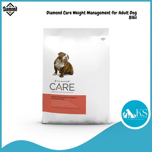 Diamond Care Dog Weight Management 8lb Dog Feed