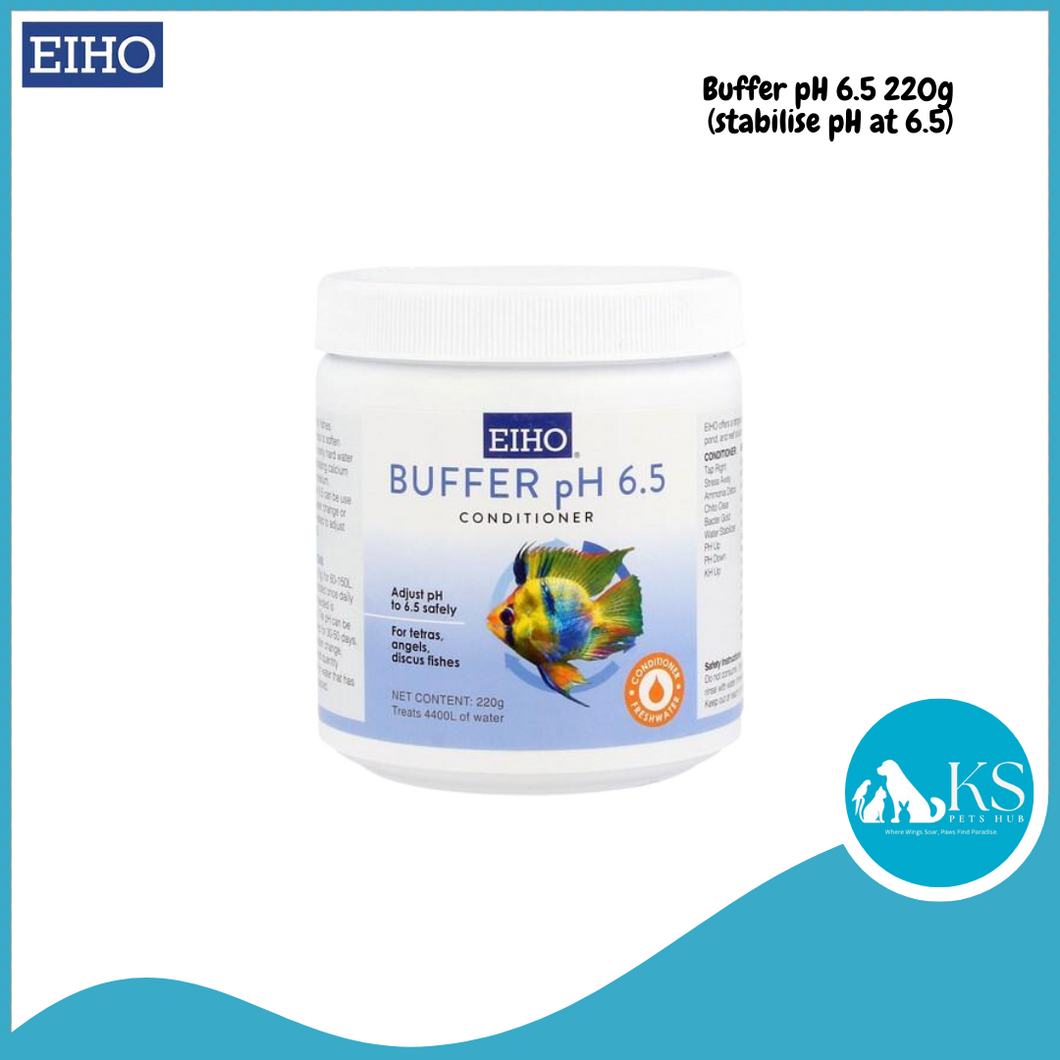 EIHO Buffer pH 6.5 220g (stabilise pH at 6.5) Fish & Aquatic
