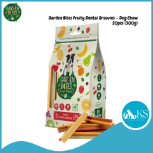 Load image into Gallery viewer, Laroy Garden Bites Fruity Dental Groovies Dog Treats 20pcs / 300g