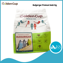 Load image into Gallery viewer, Golden Cup Budgerigar Premium Seeds Blend 1kg Parrot Bird Food