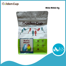 Load image into Gallery viewer, Golden Cup White Millets 1kg Bird Food
