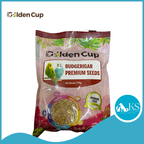 Golden Cup Budgerigar Premium Seeds 1kg