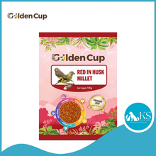 Load image into Gallery viewer, Golden Cup Red Millets in Husk 1kg For Parrot Birds Food Diet