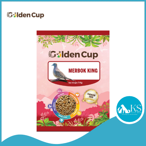 Golden Cup Merbok King 1kg Bird Food Diet