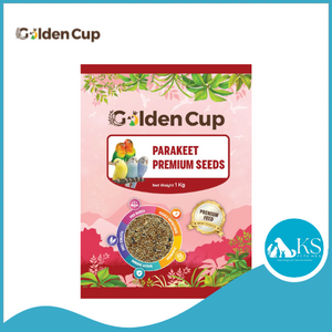 Golden Cup Parakeet Premium Mix 1kg For Parrot Bird Food Diet