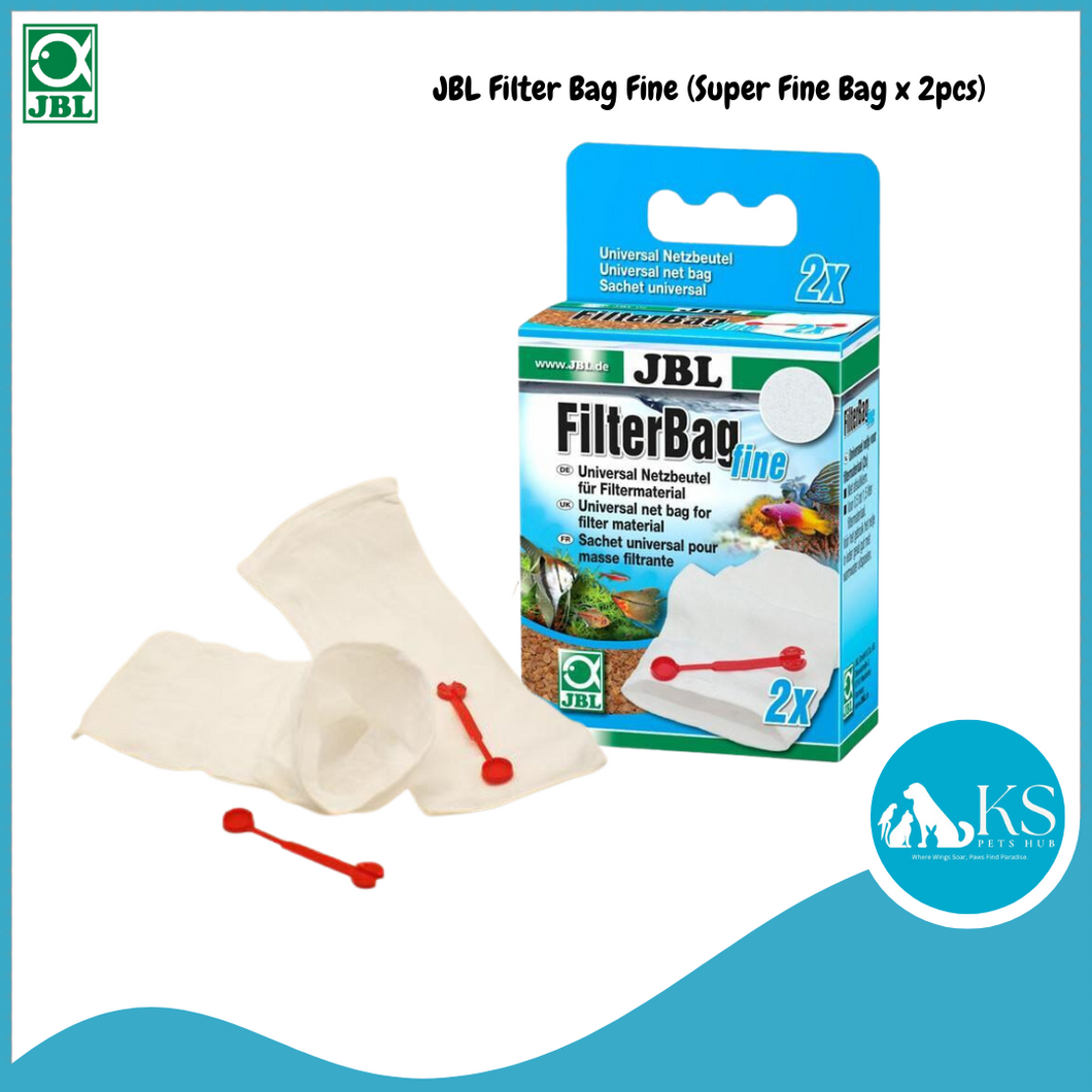 JBL Filter Bag Fine (Super Fine Bag x 2pcs) Fish & Aquatic