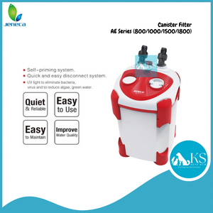 Jeneca Canister Filter - AE Series (800/1000/1500/1800) Fish & Aquatic