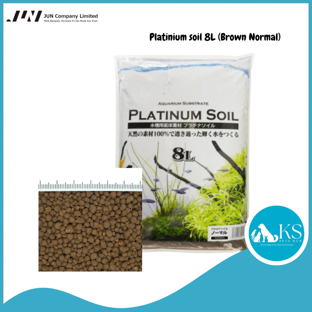 JUN Platinium soil 8L (Brown Normal) Fish & Aquatic