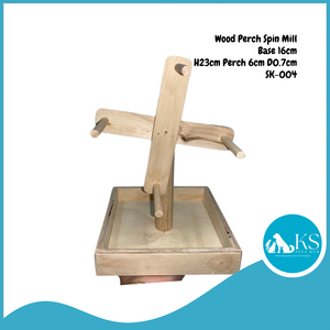 KSPH Wood Perch Spin Mill SK-004