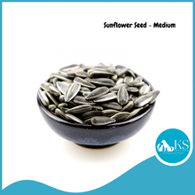 Load image into Gallery viewer, KSPH Medium Striped Sunflower Seeds 1kg Bird Food Treats