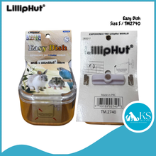 Load image into Gallery viewer, Lilliphut Easy Transparent Food Bowl (TM2740(S)) / (TM2741 (M)) For Small Animals
