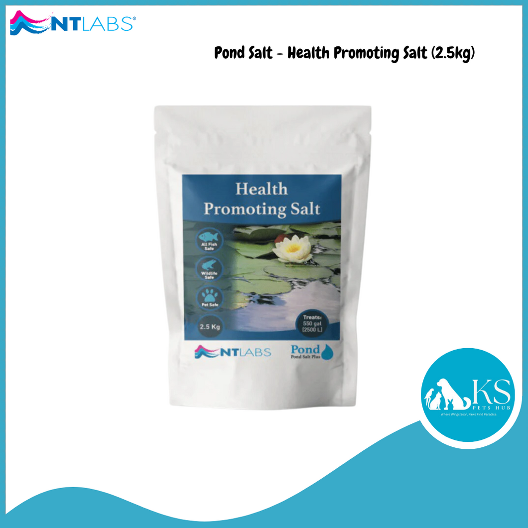 NT LABS Pond Salt - Health Promoting Salt (2.5kg) Fish & Aquatic