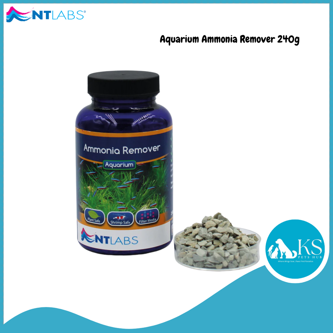 NT LABS Aquarium Ammonia Remover 240g Fish & Aquatic