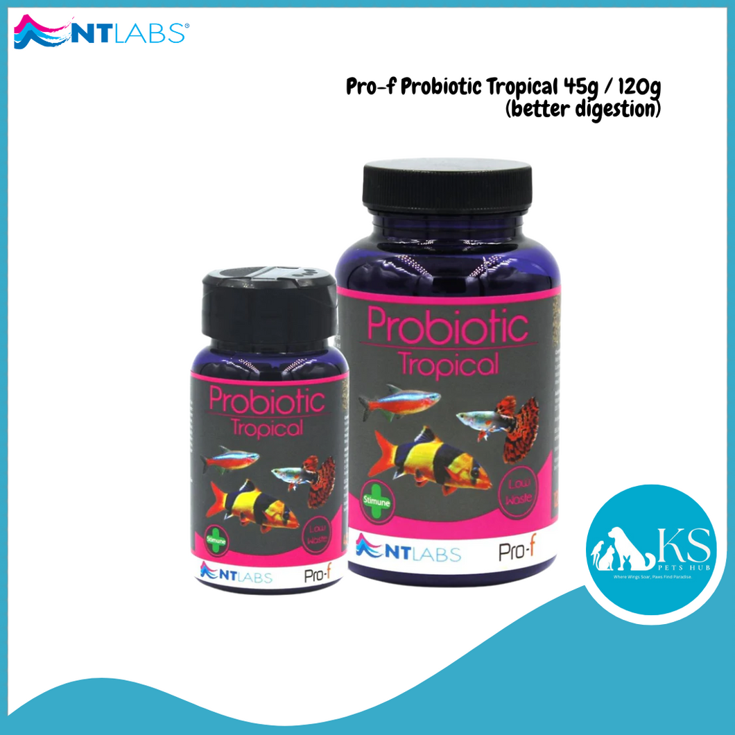 NT LABS Pro-f Probiotic Tropical 45g 120g (better digestion