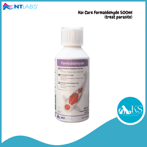 NT LABS Koi Care Formaldehyde 500ml (treat parasite) Fish & Aquatic