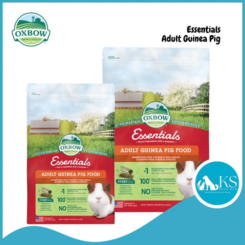Oxbow Essentials - Adult Guinea Pig Food 5lb /10lb