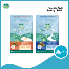 Load image into Gallery viewer, Oxbow Forage Wise Adult Guinea Pig /  Rabbit Food 4lbs Small Pets Food