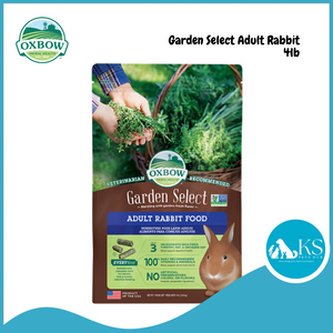 Oxbow Garden Select Adult Rabbit Food 4lb/ 8lb Small Animal Feed