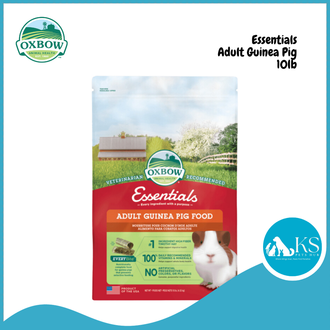 Oxbow Essentials - Adult Guinea Pig Food 5lb /10lb