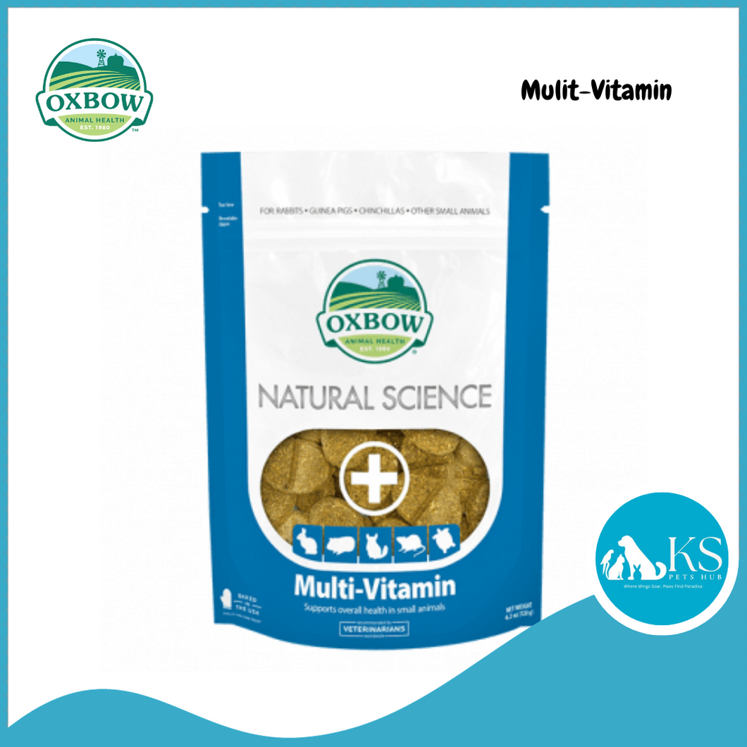 Oxbow Natural Science Multi-Vitamin 4.2oz Small Animal Supplement