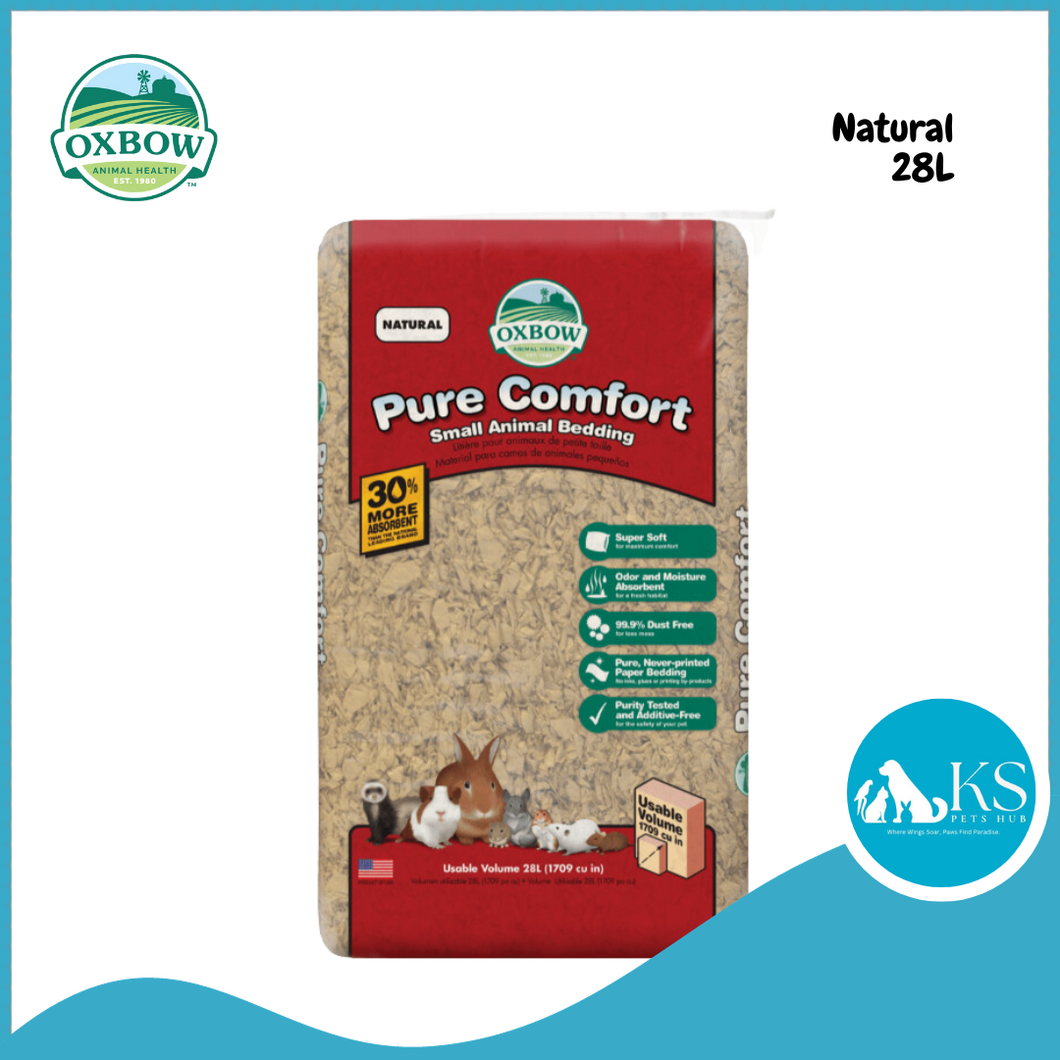 Oxbow Pure Comfort - Natural / White / Blend - Bedding Litter - For Small Animals