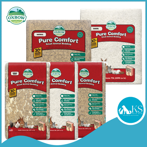 Oxbow Pure Comfort - Natural / White / Blend - Bedding Litter - For Small Animals