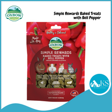 Load image into Gallery viewer, Oxbow Simple Rewards Baked Treats with Bell Pepper For Small Animals Feed