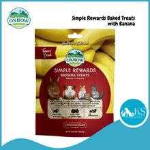 Load image into Gallery viewer, Oxbow Simple Rewards Assorted Flavors Barley Cranberry Strawberry Apple Banana Timothy Veggie Carrot Dill Bell Pepper Treats 1oz Small Animals Treats
