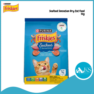 Purina Friskies Dry Cat Food 1kg Assorted Flavors