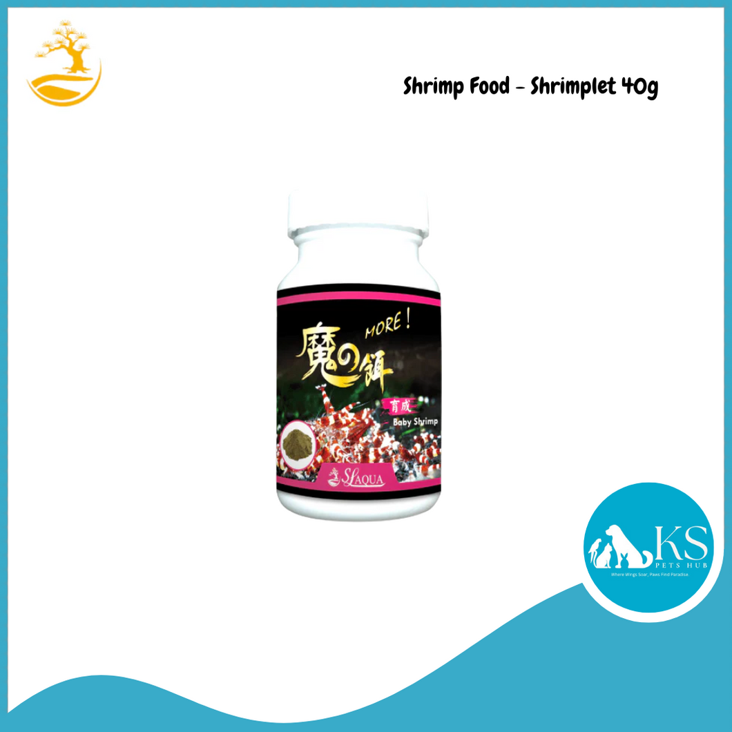 SL Aqua Shrimp Food - Shrimplet 40g Fish & Aquatic