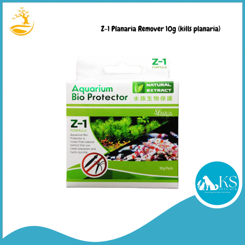 SL Aqua Z-1 Planaria Remover 10g (kills planaria) Fish & Aquatic