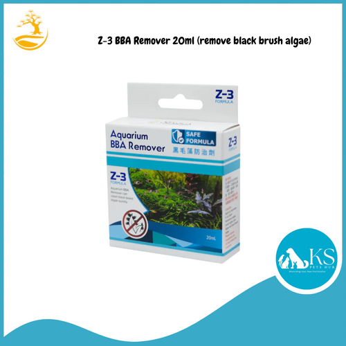 SL Aqua Z-3 BBA Remover 20ml (remove black brush algae) Fish & Aquatic