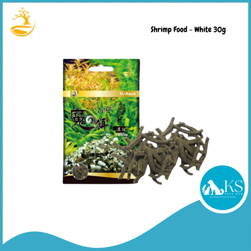 SL Aqua Shrimp Food - White 30g Fish & Aquatic