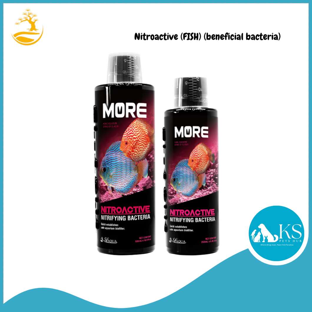 SL Aqua Nitroactive (FISH) (beneficial bacteria) 250ml / 500ml Fish & Aquatic