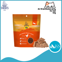 Load image into Gallery viewer, [ CAT ] Straits Pets Air Dried Meaty Jerky 50g - 5 Flavors Dog Treats - Chicken Lamb Beef Fish Duck