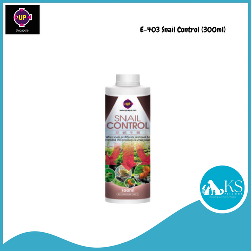 UP AQUA E-403 Snail Control (300ml) Fish & Aquatic