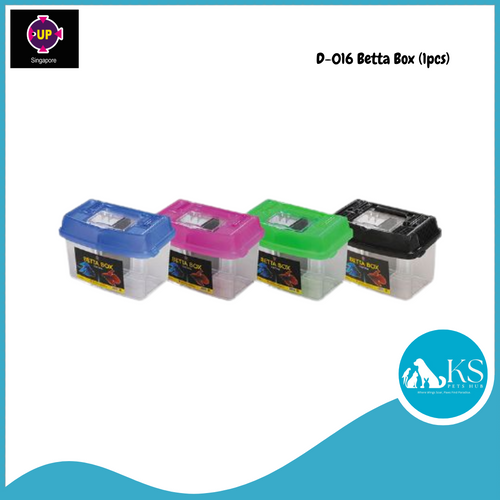 UP AQUA D-016 Betta Box (1pcs) Fish & Aquatic (Random Color)