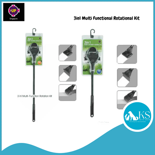 UP AQUA 3 in 1 Multi Functional Rotational Kit Fish & Aquatic