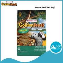 Load image into Gallery viewer, [Exp: 05/11/26 (mm/dd/yy)] Versele-Laga GoldenFeast Amazon Blend Parrot &amp; Macaw 3lb Bird Food