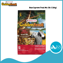Load image into Gallery viewer, [Exp: 10/8/26 (mm/dd/yy)] Versele-Laga GoldenFeast Bean Supreme Treat Mix Parrot &amp; Macaw 3lb Bird Food Treats