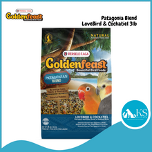 Load image into Gallery viewer, [Exp: 8/5/26 (mm/dd/yy)] Versele-Laga GoldenFeast Patagonia Blend LoveBird &amp; Cockatiel 3lb