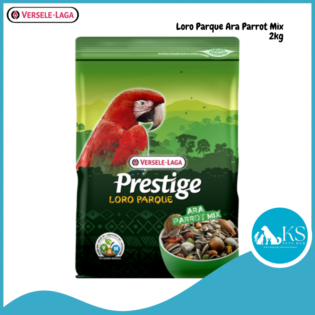 Versele-Laga Prestige Loro Parque Ara Parrot Mix 2kg Bird Feed