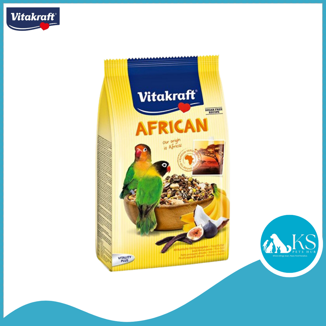 Vitakraft Birds Home Country African Lovebird/ African Parrot/ Amazonian Parrot 750g Bird Food